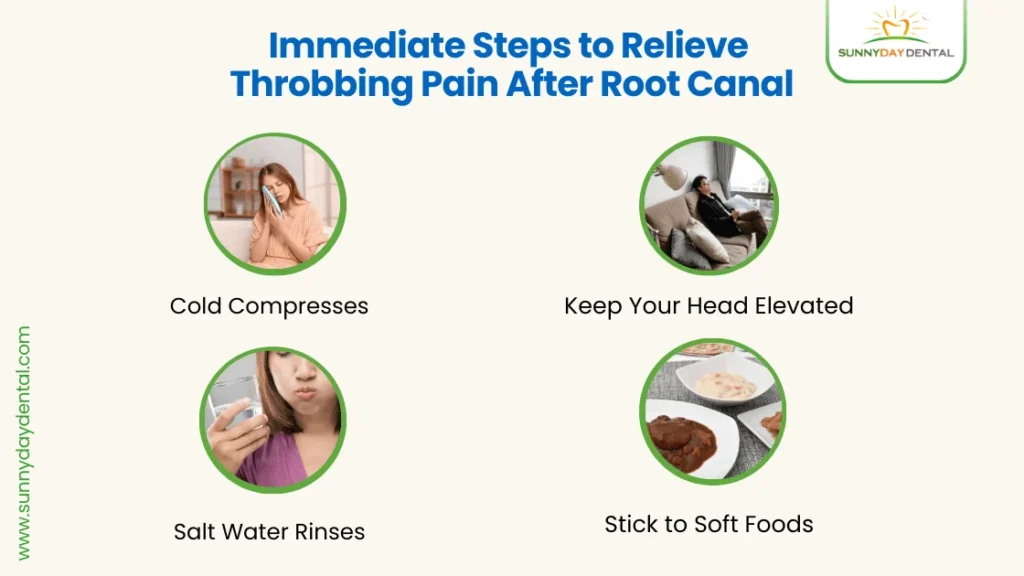 Relieve Throbbing Pain After Root Canal