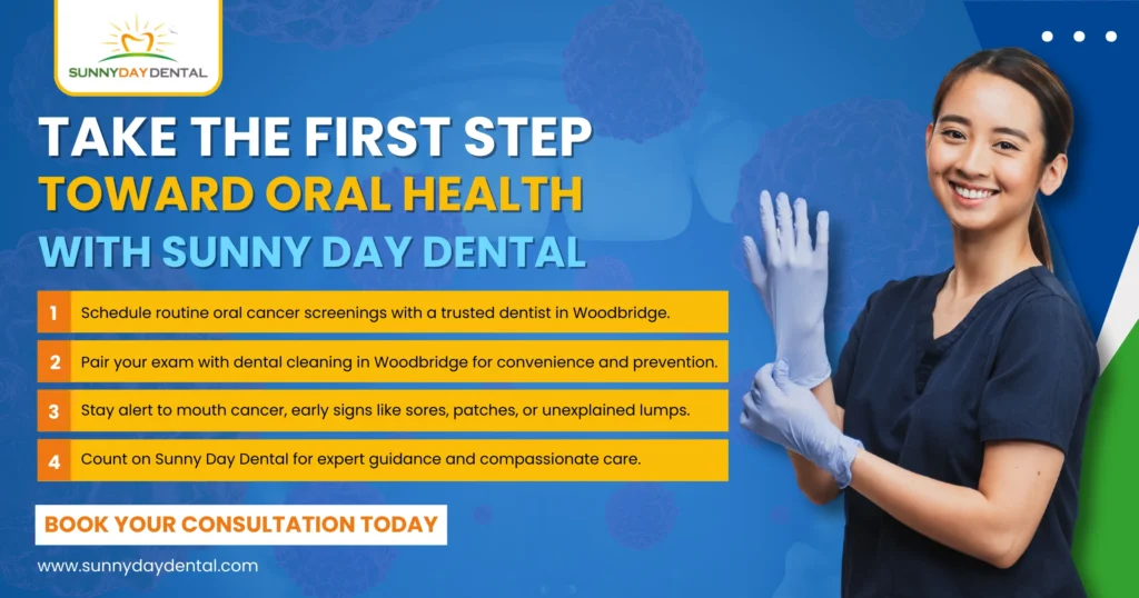 Take The First Step Toward Oral Health with Sunny Day Dental