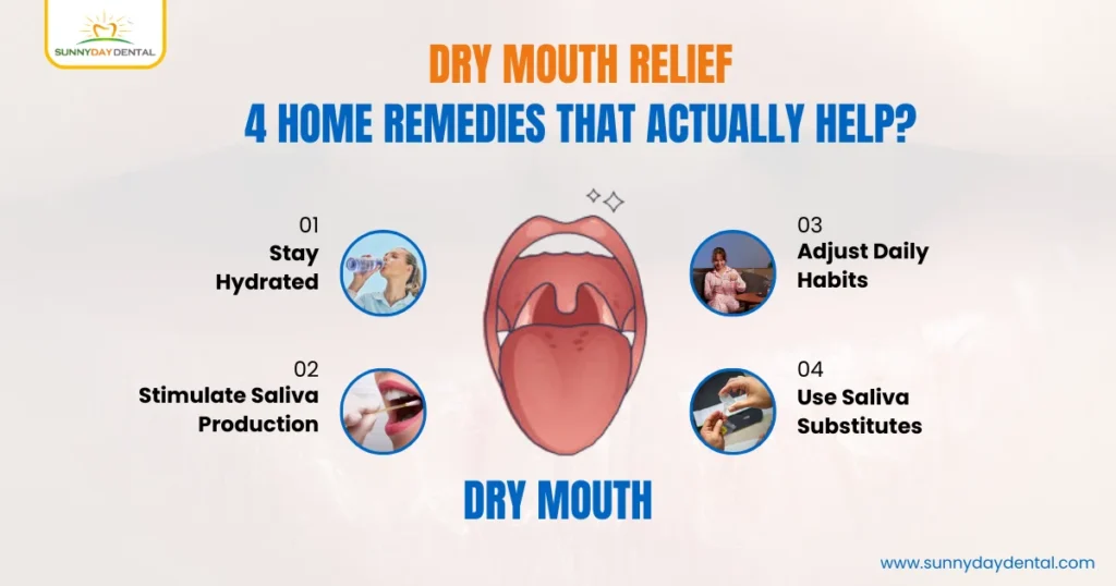 Dry Mouth Relief: 4 Home Remedies that Actually Help?