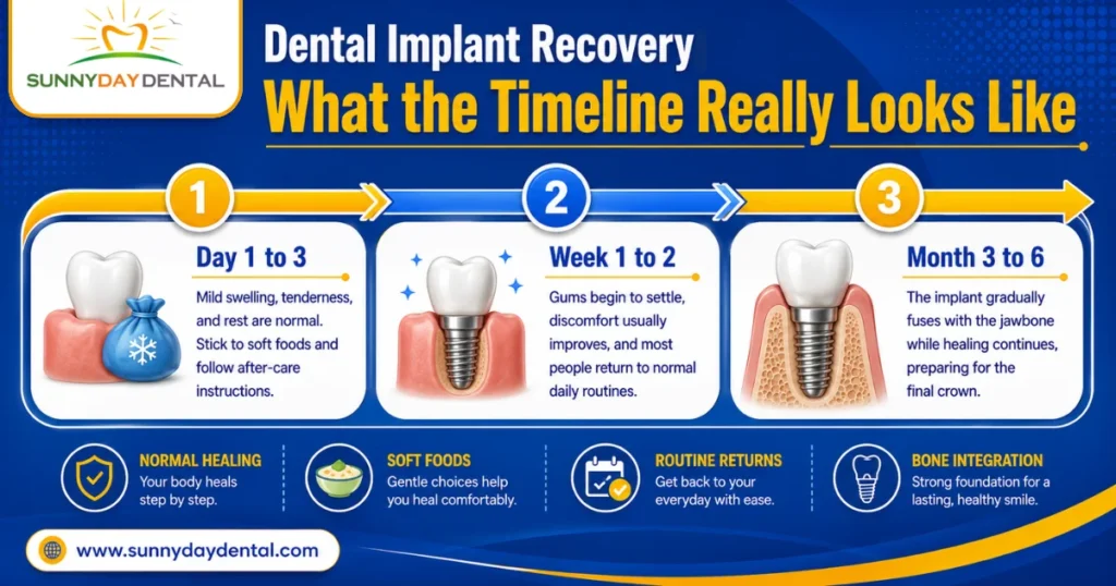 Dental Implant Recovery What the Timeline Really Looks Like