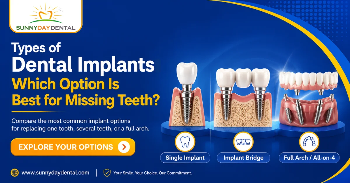 types of dental implants