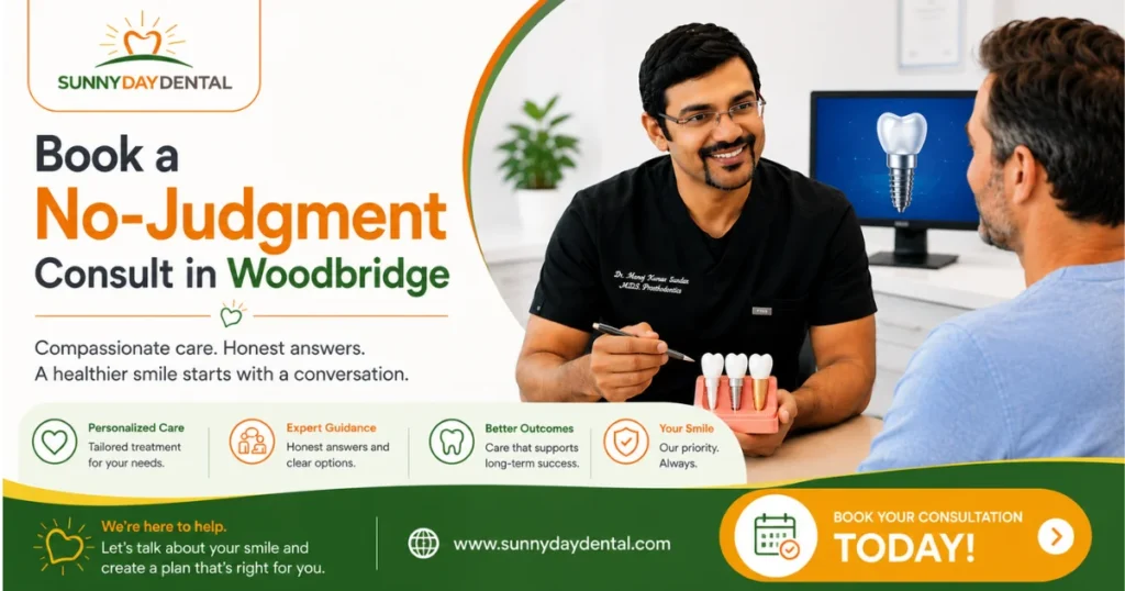 Book a No-Judgment Consult in Woodbridge