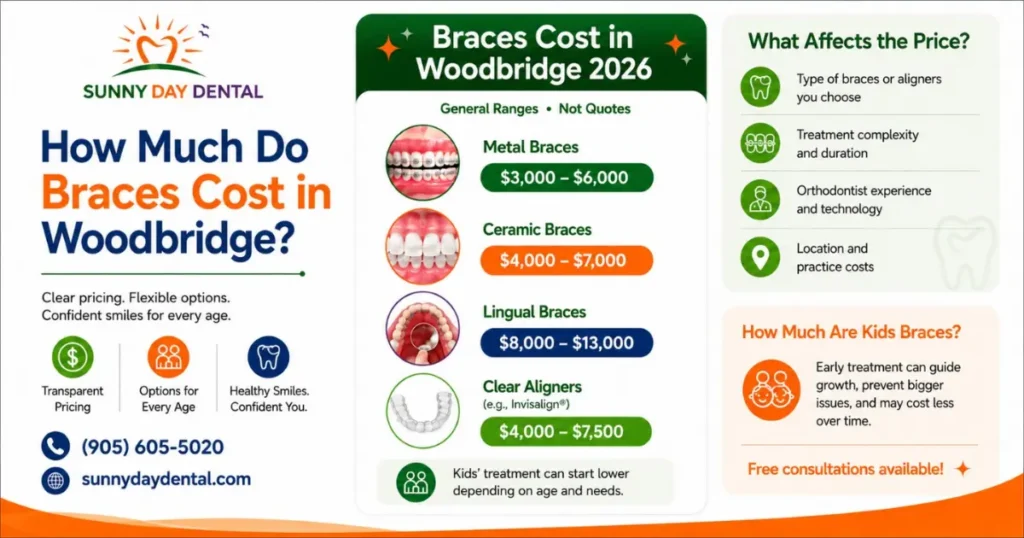 How Much Do Braces Cost in Woodbridge?