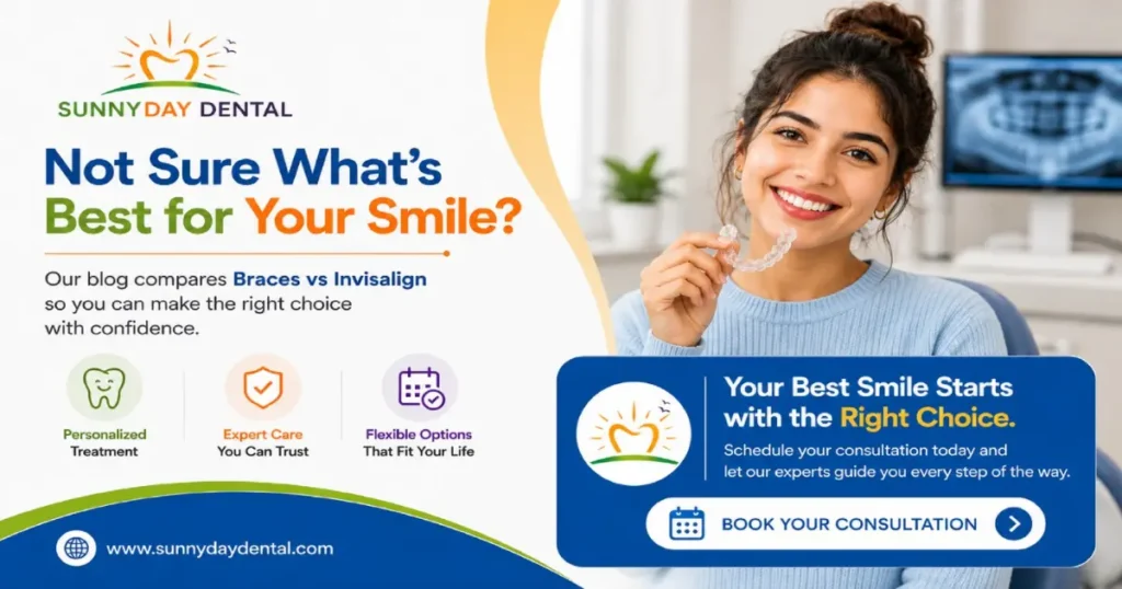 Book your consultation with sunny day dental in woodbridge
