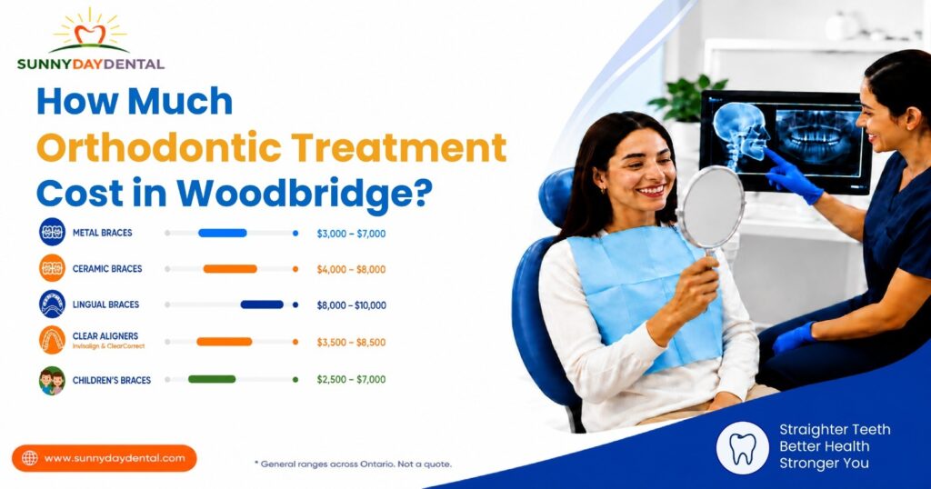 How Much Does Orthodontic Treatment Cost in Woodbridge?
