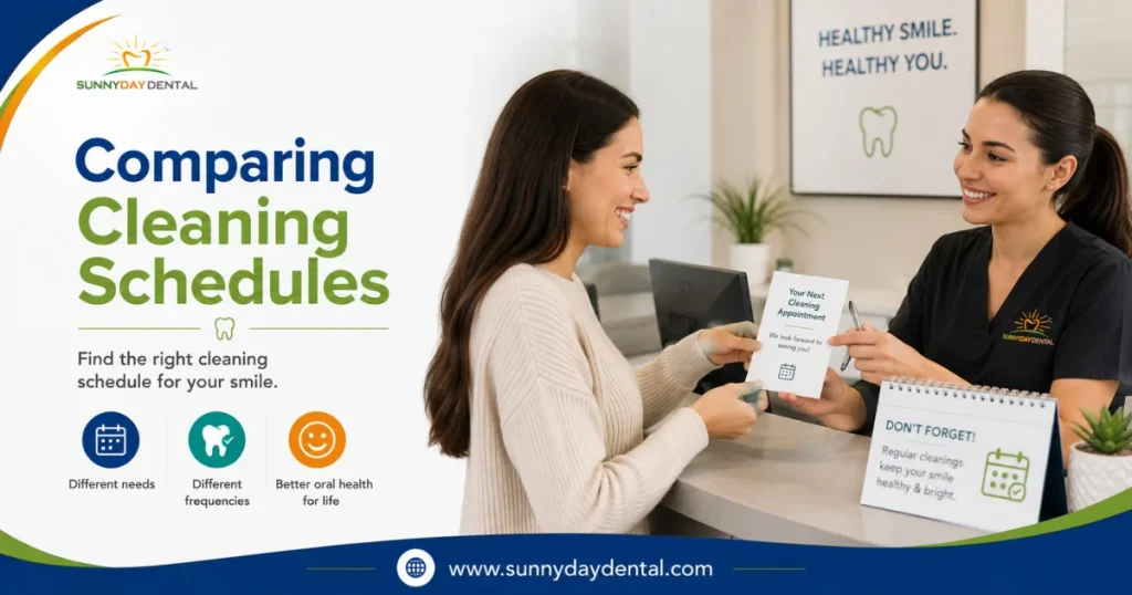 Comparing Cleaning Schedules