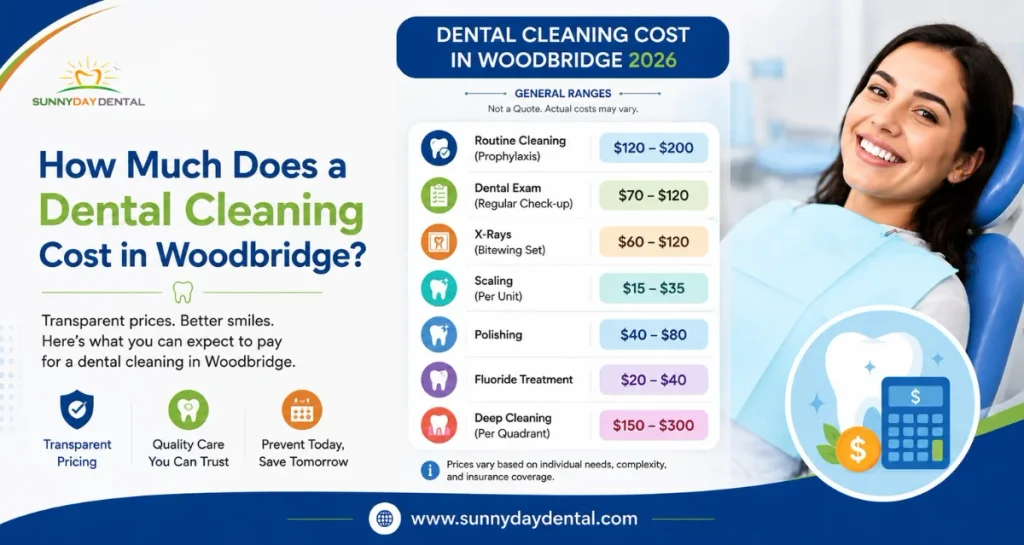 How Much Does a Dental Cleaning Cost in Woodbridge?