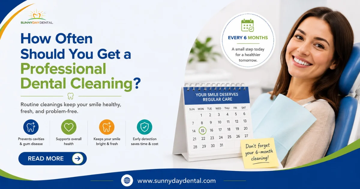 How Often Should You Get a Professional Dental Cleaning