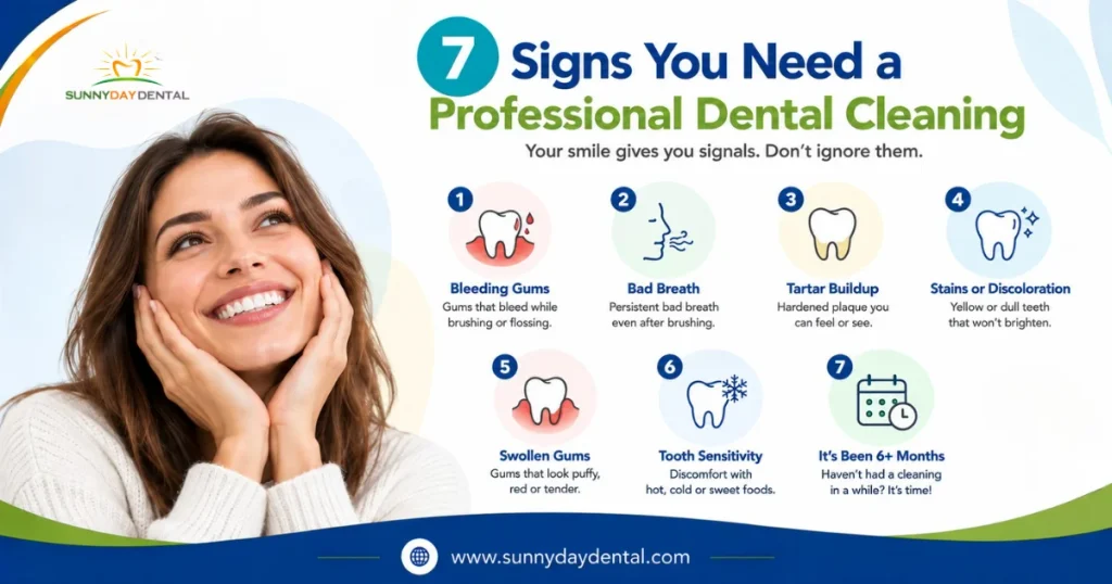 Signs You Need a Professional Dental Cleaning