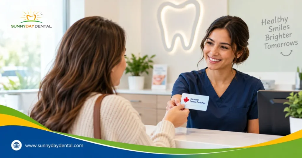 dental patient and dentist.